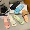 Zapatillas de verano para mujer, sandalias de moda, suelas gruesas, tacones de cuña, zapatillas de playa