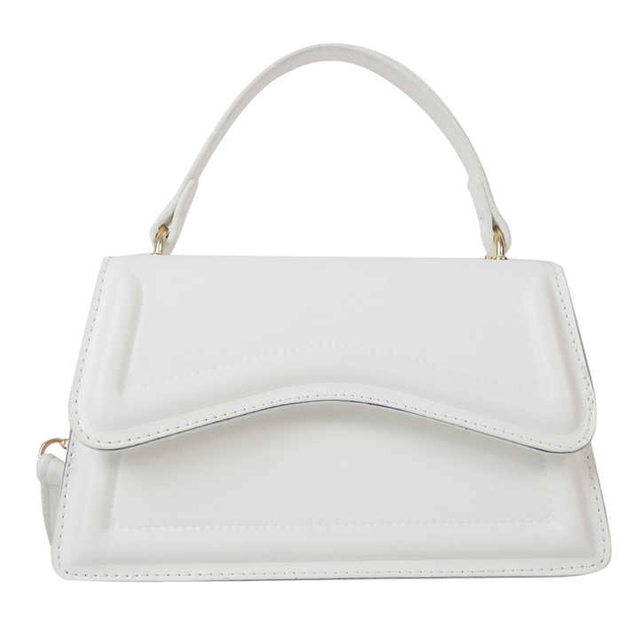 Gran oferta, bolsos de hombro con solapa, bolso de cuero para mujer, bandolera cruzada de Color sólido, bolso para mujer 