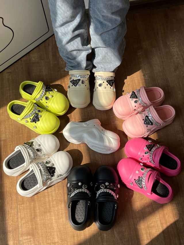 Sandalias de mujer Slide Garden Lady cuña zuecos mulas plataforma zuecos zapatos de trabajo cómodos 