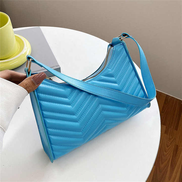 Bolso de hombro para mujer, bolso de mano, bolso de señora, bolso de mensajero de tendencia de diseñador Simple de verano