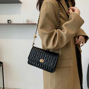 Bolsos cruzados con cadena de verano a la moda, bolsos cuadrados de cuero de Pu para mujer de diseñador de diamantes, bolsos para damas