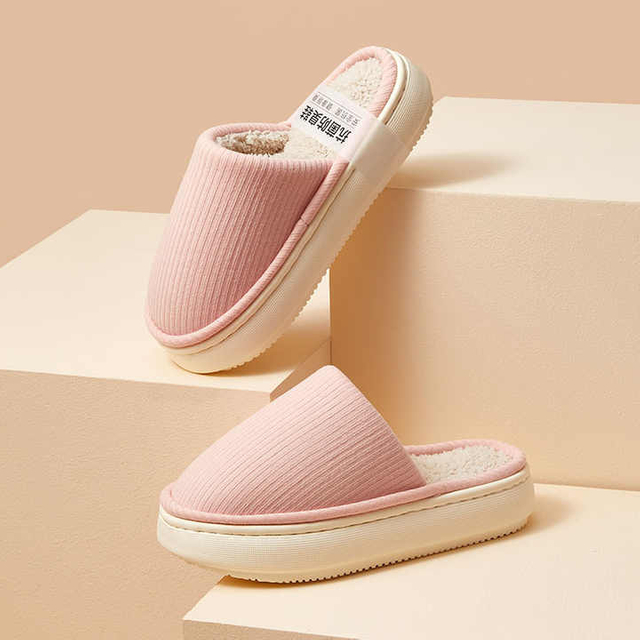 Nube comodidad casa invierno dormitorio algodón mujer piso zapatillas almohada pareja hogar interior 