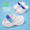Niños Bugares para niños Niñas Slidas Sandalias Sandalias Niños Piscina de verano Piscina al aire libre zapatillas zapatillas de ducha