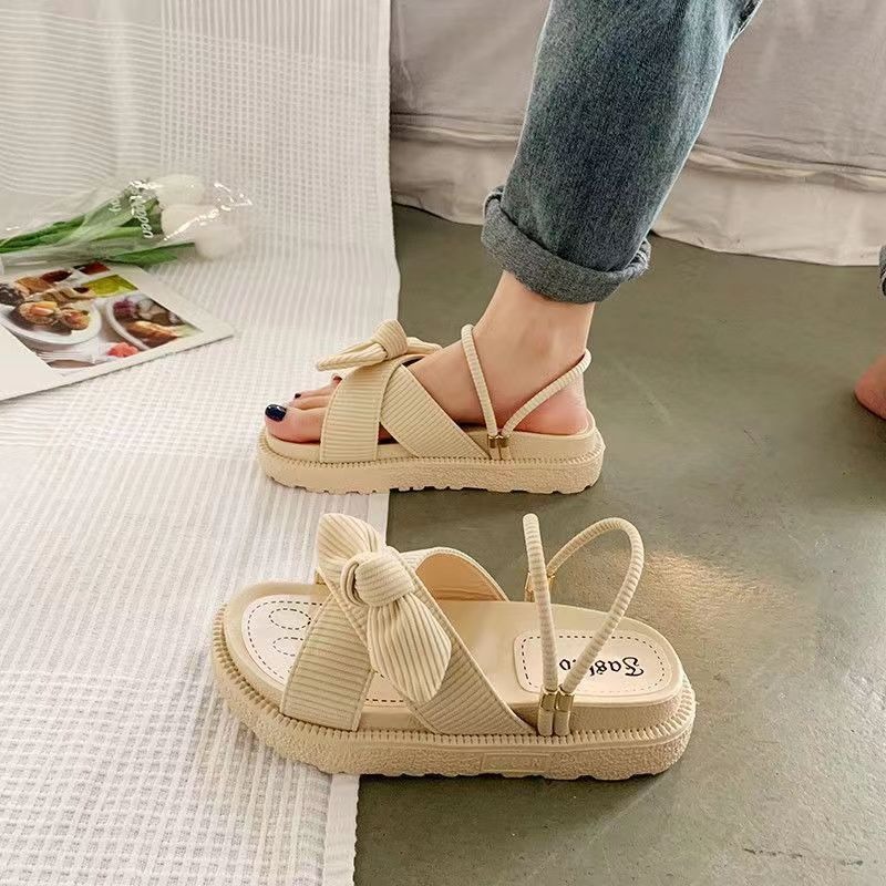 Sandalias planas para mujer,Sandalias dulces para mujer,Sandalias boho para mujer,Sandalias para mujer con lazo,Sandalias casuales para mujer