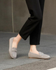 Zapatos de mocasines anchos para mujeres zapatos lindos elegantes zapatos de trabajo de comodidad
