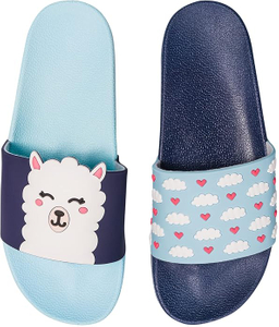 Diapositivas y zapatillas para mujeres y hombres Sandalias de ducha sin deslizamiento Diseños divertidos zapatos de playa para jardín de hogares Regalo de baño de baño