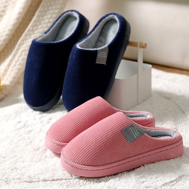 Zapatilla de casa para mujer,Zapatilla de casa de felpa c&aacute;lida,Zapatilla de casa de invierno,Zapatilla de casa Slient,Zapatilla de casa de piso