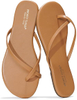 Flip Flip Flip Footwear para mujeres: espuma de memoria y esenciales livianos Sandalias planas de verano cómodas sandalias de verano para mujeres 2025