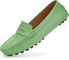Conducir mocasines Casual Slip on Comfort Women Loafer Zapatos Femeninos de cuero Genuino Penny Loquers Classic 