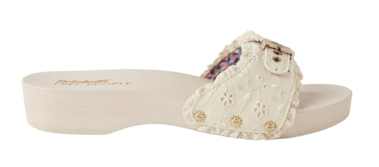 Sandalia plana Monika con banda en H para mujer