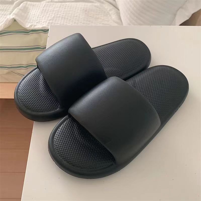 Zapatillas de ba&ntilde;o antideslizantes de suela blanda, chanclas para hombre, zapatillas suaves y c&oacute;modas para mujeres, parejas, tobog&aacute;n de interior para el hogar