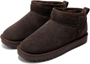 Elegantes y prácticas: botas con forro de piel sintética resistentes al agua para los días fríos 