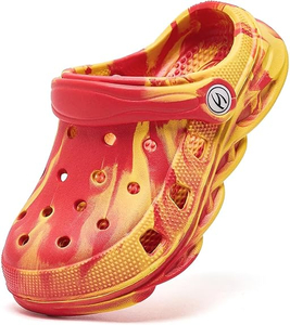 Cañadas de tono para niños Zapatos de jardín Toboganes Sandalias para niños pequeños Slipper Niñas