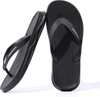 Flip Flip Flip Cojín cómodos Slip Slip on Beach Thong Sandals para mujeres sin deslizamiento