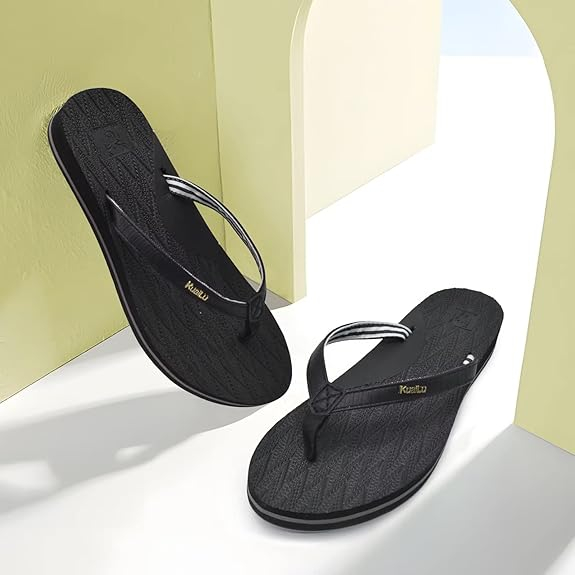 Flip de moda para mujeres Flip Ladies Ligera de verano Playa Mat Sandalias con soporte de arco cómodo