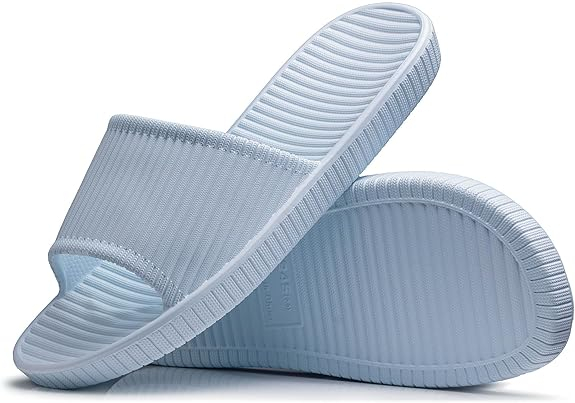 Zapatos de ducha, zapatillas de ducha para mujeres y para hombres, toboganes Sandalias Piscina Toboganes Desarrollo de la casa Casas de baño sin deslizamiento Sandalias de playa