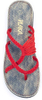 Sandalias de chanclas para mujeres Oceanside cómodos sandalias de tanga de lanas de verano casuales