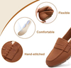 Mocasines para mujeres cómodas resbalones de trabajo zapatos zapatos para mujer ropa casual elegante para caminar zapatos para caminar