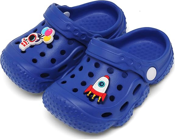 Niños para niñas Bugares de jardín zapatos de jardín para niños pequeños Sandalias para niños Ducha de agua Piscina de la playa Desarrollo de interior al aire libre