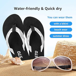 Flips secos rápidos de mujer 丨 Arch Support THong Sandals