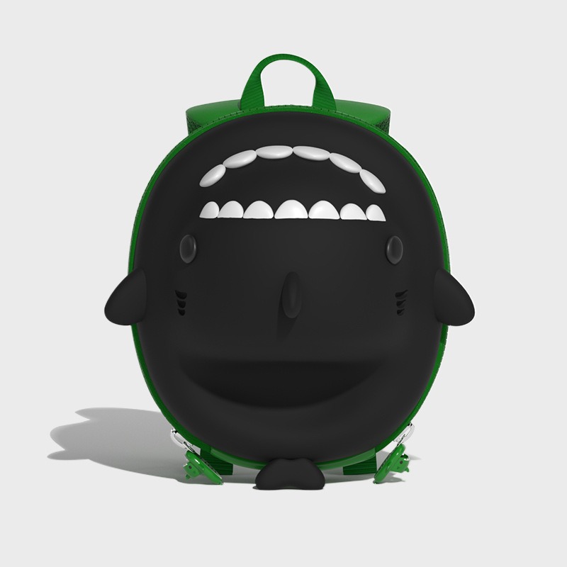 Nuevas mochilas escolares en 3D para ni&ntilde;os, mochilas para ni&ntilde;os con dibujos de tiburones, mochilas para ni&ntilde;os peque&ntilde;os, bolsas de viaje al aire libre a la moda