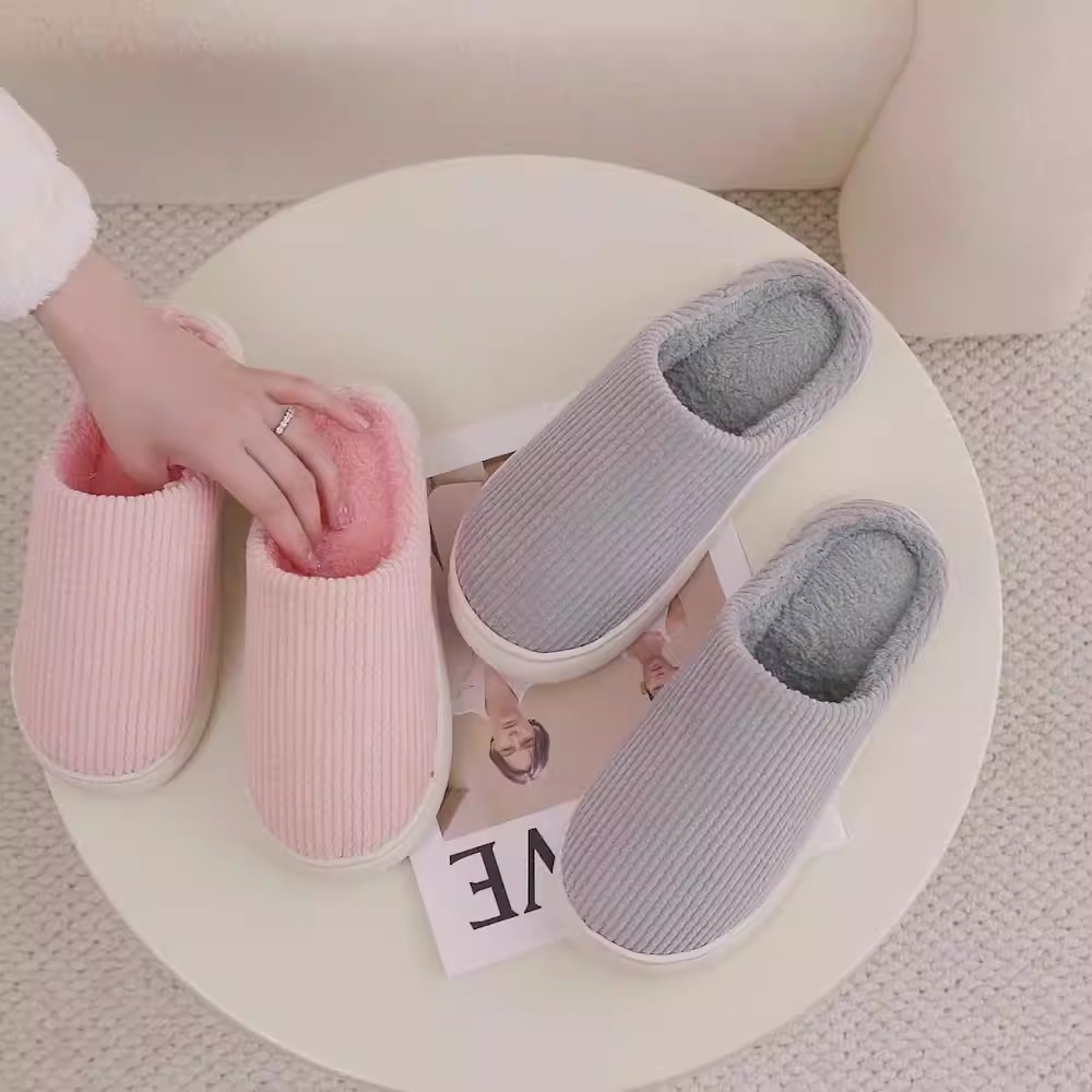 Zapatillas de dormitorio de invierno,Zapatillas de dormitorio para el hogar,Zapatillas de dormitorio de felpa,Zapatillas de dormitorio para mujer,Zapatillas de dormitorio unisex