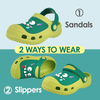 Niños pequeños Bugares para niños Dinosaurio Dinosaurio Agua de agua Sandalias de jardín de playa