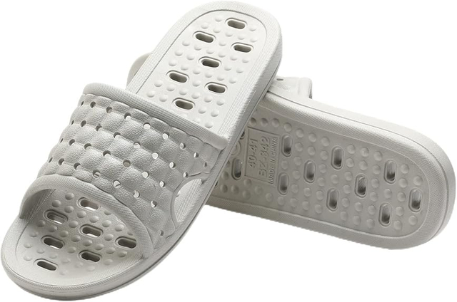 Diapositivas de ducha de confort para hombres y mujeres, sin deslizamiento, secado rápido