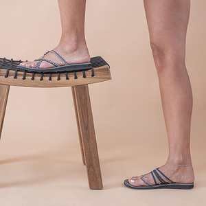 Sandalias de chanclas para mujeres Oceanside cómodos sandalias de tanga de lanas de verano casuales