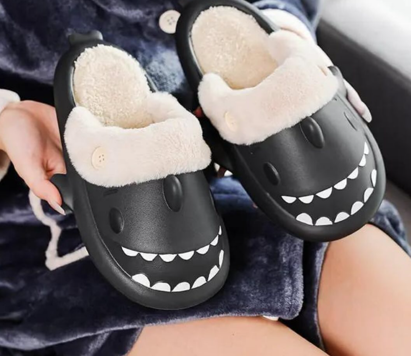 Cloud Shark Slides Adulto,Zapatillas de casa de dibujos animados,Zapatillas de tibur&oacute;n nube,Sandalias de ba&ntilde;o Shark,Zapatillas de dibujos animados de suela suave