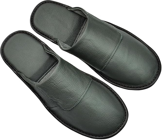 Zapatillas de cuero zapatos de cuero para mujeres para mujeres zapatos de cuero de vaca natural de lujo sólido unisex