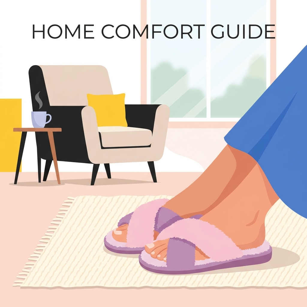 Consejos para elegir las pantuflas de algodón más cómodas para casa
